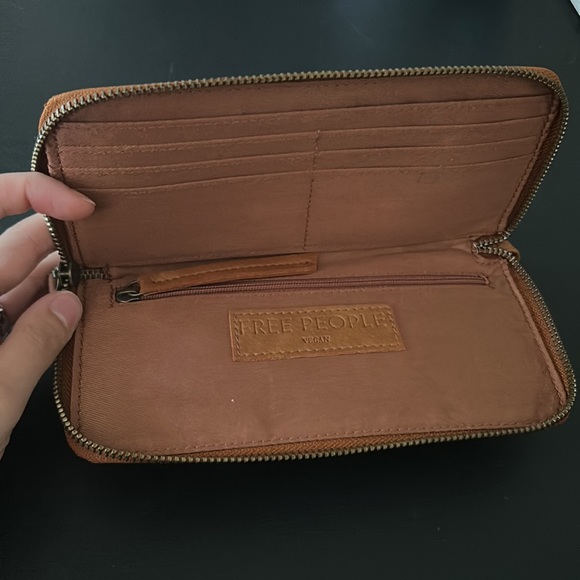 NWT Free People Distressed Vegan Wallet - Picture 7 of 7